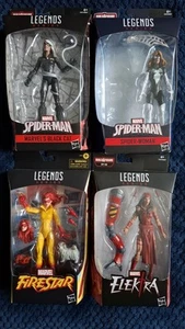 Marvel Legends Elektra (SPDR wave), Firestar, Spider-Woman and Black Cat - Picture 1 of 4