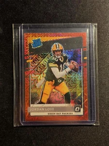 Jordan Love RC - Panini Donruss Optic - Rated Rookie Red Mojo Prizm - Bild 1 von 2