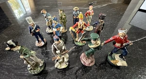 Vintage Franklin Mint Regimenter bemalte Soldaten Figuren 12 Stück - Bild 1 von 24