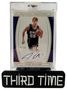 2021 National Treasures reasured Signatures Jason Williams /10 ts-jwl - Picture 1 of 3