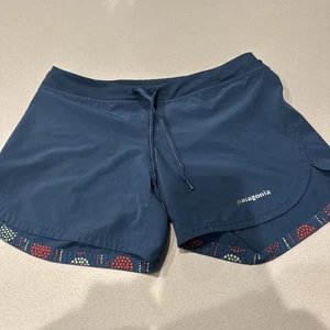 Patagonia Shorts Womens Nine Trails S/m See Measurements, Flaws Liner Cut - Picture 1 of 14