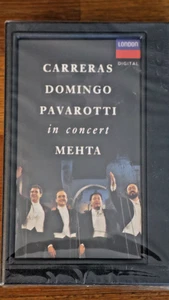 Carreras  Domingo Pavarotti In Concert MEHTA Digital Compact Cassette NEW SEALED - Bild 1 von 3