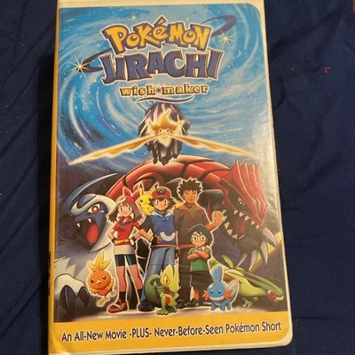 Pokemon - Jirachi Wish Maker Rare Vintage (VHS, 2004) Fast Shipping - Image 1 of 4