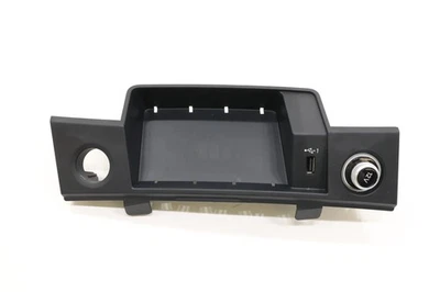 AUDI Q5 2018-2025 consola central delantera bandeja de almacenamiento caja OEM NEGRO_YM Foto 1 de 4