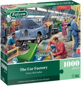 NEW Falcon Jigsaw Puzzle 1000 Pieces 12+ 1110500138 The Car Factory - Imagen 1 de 2