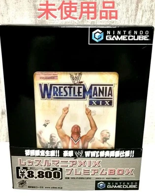 Nintendo GameCube WWE WrestleMania XIX Premium Box Limited Edition Unused - Image 1 of 4