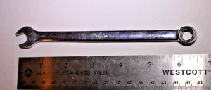 NICE CLEAN Snap On 3/8" 6 POINT Combination Wrench  OSH12 - Picture 1 of 1