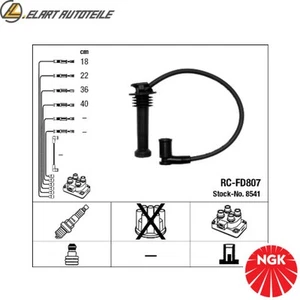 JUEGO DE CABLES DE ENCENDIDO 8541 FORD B-MAX/Van MONDEO/IV/Torneo/II FIESTA/VI FOCUS - Imagen 1 de 6