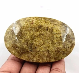 1000-1200Ct Certified High-Quality Natural Brazil Yellow Beryl Oval Cut Gems 24N - Picture 1 of 7