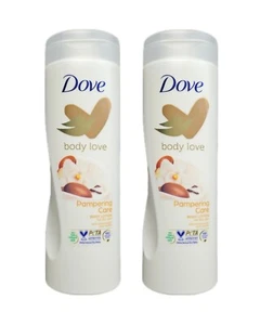 2x Dove Nourishing Body Care Pampering Body Lotion 400ml - Picture 1 of 3