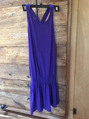 RALPH LAUREN Kids GIRLS purple sleeveless sun dress NWT - Image 1 of 4