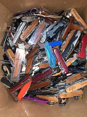 TSA Confiscated Pocket Knives/Multitools Lot! - Image 1 of 3