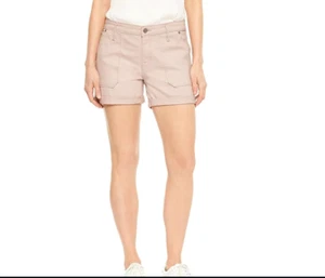 New Gap Women Denim Girlfriend Shorts Szs. 14R/32, 16R/33 Dusty Rose - Picture 1 of 3