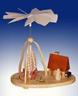Table Pyramid Deer With Cottage Bxhxt 22, 5x24x14cm New Table Decoration