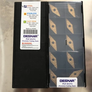 DESKAR 10pcs VNMG160408-TM LF9011 VNMG332-TM for steel stainless steel cast iron - Picture 1 of 5