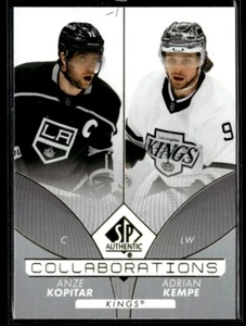2022-23 SP Authentic Collaborations Anze Kopitar / Adrian Kempe #C-19 - Picture 1 of 2