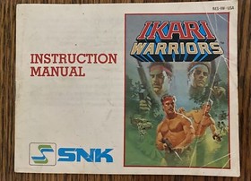 Ikari Warriors NES Nintendo *Manual Only*