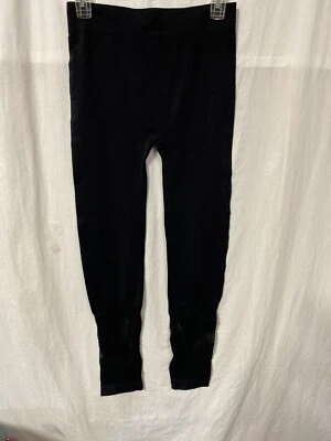Leggings Xhilaration para mujer negros sin costuras con red S/M Foto 1 de 4