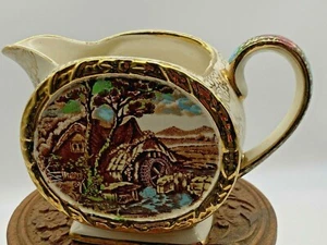 The Old Mill, Sadler 1717 55 Made In England Cream/Milk Jug - Picture 1 of 11