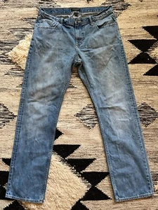 Vintage  Banana Republic Jeans Mens Size 35 Blue Denim Straight Regular Pocket - Picture 1 of 13