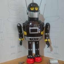 Rare! Iron man 28 Tin toy 1998 s Hikari and Matsuzaki Collection Made in Japan