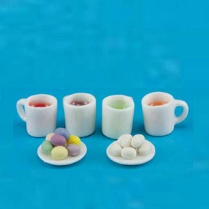 Easter Egg Coloring Set IM65586 Dollhouse Miniature - Picture 1 of 2