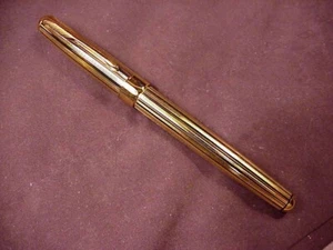 * PARKER SONNET ATHENS FOUNTAIN PEN, ALL GP , 18K NIB, FRANCE, CF/CV, 1998 - Picture 1 of 12