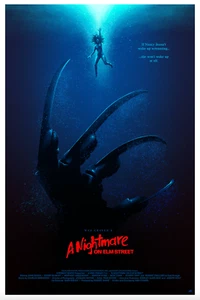 A Nightmare on Elm Street Blue VARIANT Poster Giclee Print 24x36 Mondo x/225 - Picture 1 of 1