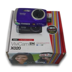 VIVITAR ViviCam X020 10.2 Mp Digital Camera Tested Working - Picture 1 of 4