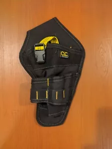 Custom Leathercraft 5023 Deluxe Cordless Drill Holster, Black **New/NeverUsed** - Picture 1 of 3