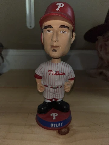 CHASE UTLEY Philadelphia PHILLIES Baseball BOBBLEHEAD - NO BOX no Bat Cover