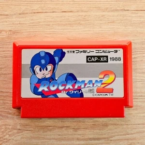 Rockman 2 Megaman Nintendo Famicom NES Japanese ver Cleaned Tested & Working - Picture 1 of 9
