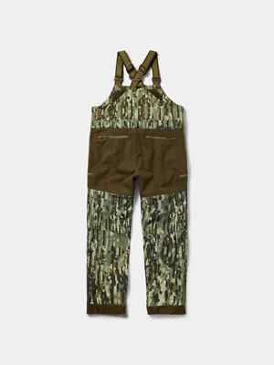 Duck Camp Outdoor Hunting Contact Softshell Bib in Camo Woodland Men's Size XL - Image 1 of 4