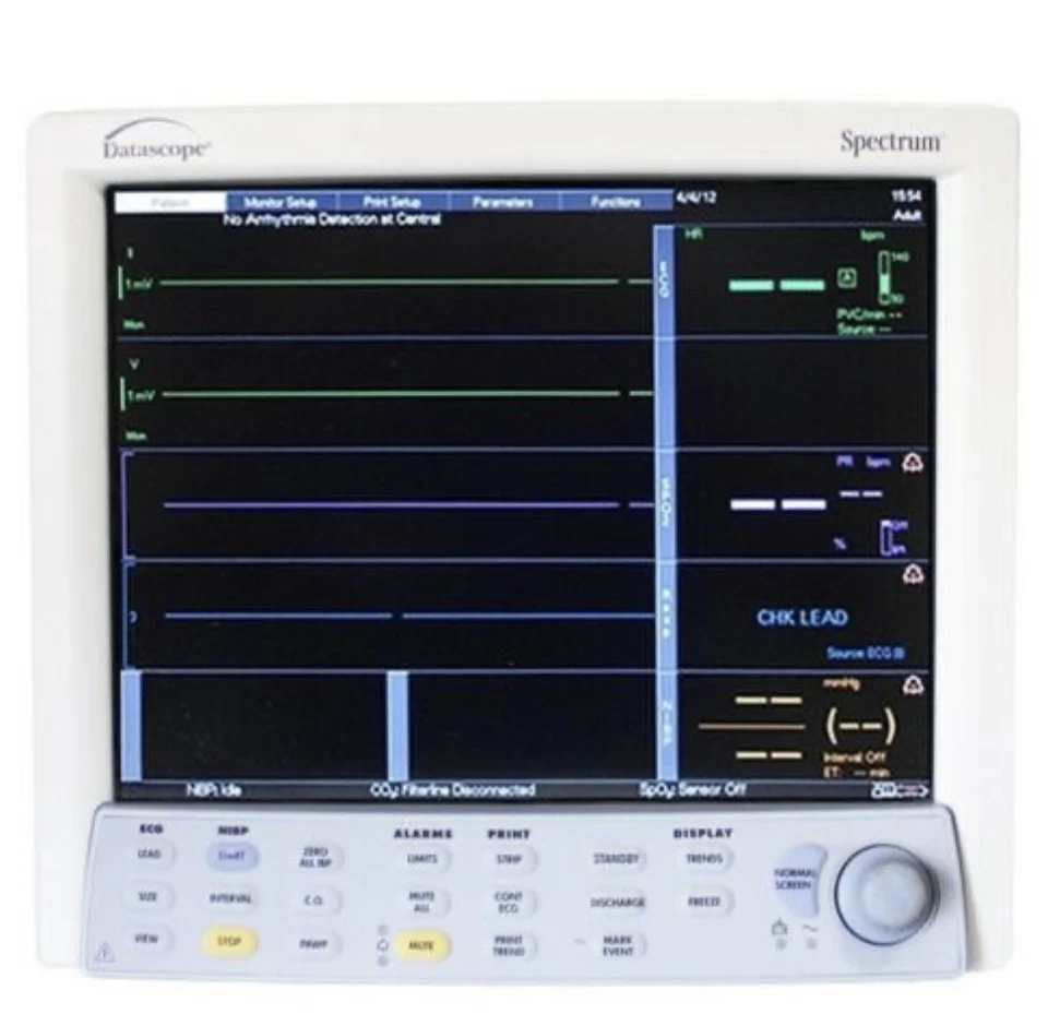 Monitor de paciente Mindray Datascope Spectrum - SPO2, ECG, temperatura, nuevo en caja  Foto 1 de 1