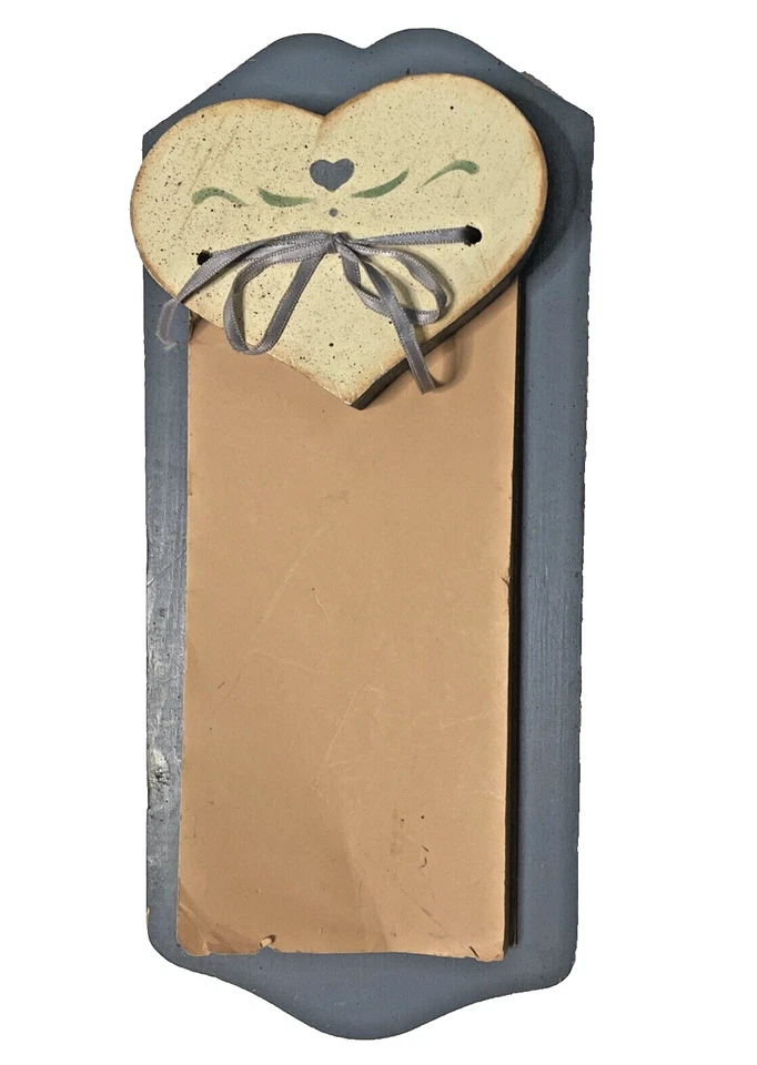 Country Memo board shopping list scratch pad wall mount wood Vintage Farmhouse - Image 1 of 4