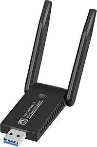 USB3.0 WiFi Dongle 1300Mbps,Adaptador WiFi 802.11 AC Dual Band 5GHz/2.4GHz pa... - Imagen 1 de 7