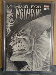 Hunt for Wolverine #1 Adam Kubert 1:1000 Remastered Sketch Variant 2018 NM+ - Picture 1 of 12