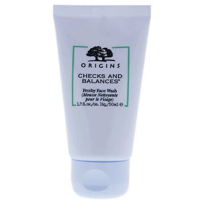 Lavado facial espumoso Checks and Balances de Origins para unisex - Limpiador de 1,7 oz Foto 1 de 2