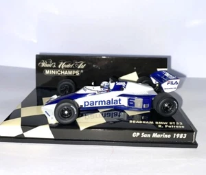 MINICHAMPS BRABHAM BMW /BT 52 - R.PATRESE GP S.MARINO- 1983 scala1/43 - Foto 1 di 3