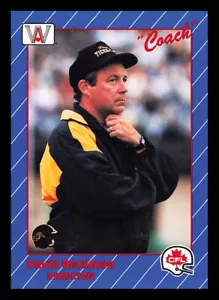 David Beckman #23 1991 All World CFL Hamilton Tiger-Cats - Picture 1 of 2
