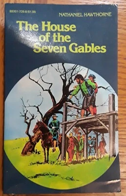 The House of the Seven Gables 1984 B&W Pocket Classic Comic Style Paperback Book - Image 1 of 2