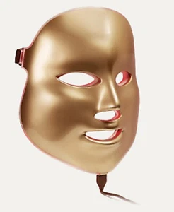 MZ Haut LED Lichttherapie goldenes Gesichtsbehandlungsgerät Home Spa Luxus Neu - Bild 1 von 6