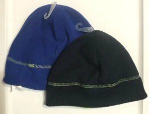 Boys Beanie Hat Fleece Size S/M(Ages 4-7) L/XL(Ages 8+) Solid Lightweight Winter - Picture 1 of 36