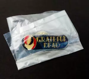 Grateful Dead Pin Vintage 1984 Steal Your Face GD Bar Badge Button 1980's New - Picture 1 of 11