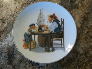 Norman Rockwell For A Good Boy Porcelain Collector Plate PRICE REDUCED - Picture 1 of 4