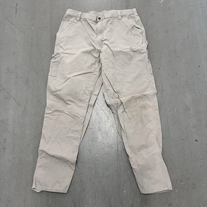 Carhartt B151 Herren hellbraun Canvas Utility Arbeitshose Relaxed Fit Größe 42x34 - Bild 1 von 11