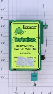 Circuitron 800-6000 Tortoise Slow Motion Switch Machine with Green Connector - Picture 1 of 2