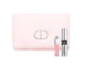 Nuevo DIOR Rosa Cosmético Maquillaje Puffer Bolsa Rosa Bolsa de Cosméticos - Imagen 1 de 14