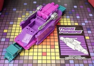 De colección Transformers G1 Decepticon Micromaster Cañón Transporte Completo con Insts - Imagen 1 de 10