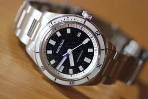 Proxima PX1721 39mm Blue Aventurine Dial High Beat PT5000 Automatic Sapphire - Picture 1 of 15